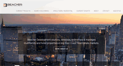 Desktop Screenshot of beacherdevelopment.com